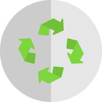 Recycling Vector Icon Design