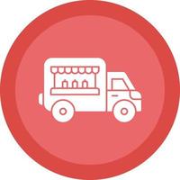 Food Truck Vector Icon Design