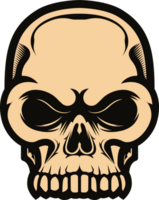 Dark Art Man Skull Vintage Illustration png