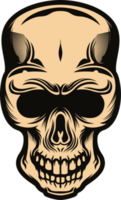 Dark Art Man Skull Vintage Illustration png