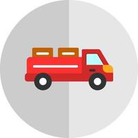 Pickup Truck Vector Icon Design