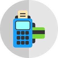 Cashier Machine Vector Icon Design