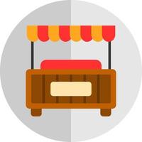 Food Stall Vector Icon Design