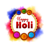 feliz holi indiano festival ilustração png