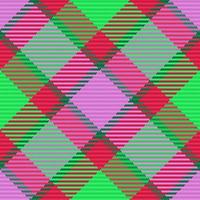 Fabric background check. Plaid pattern vector. Texture seamless textile tartan. vector