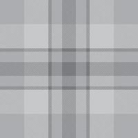 Plaid check pattern. Seamless fabric texture. Tartan textile print. vector