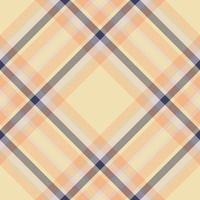 Plaid pattern vector. Check fabric texture. Seamless textile design for clothes, paper print. vector