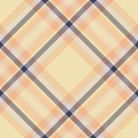 Plaid pattern vector. Check fabric texture. Seamless textile design for clothes, paper print. vector