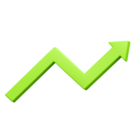 3d Growth charts and diagram icons. Charts and graphs. Pie, Line, Candlestick Chart. png