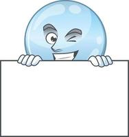 Collagen droplets Cartoon character vector