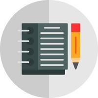 Sketchbook Vector Icon Design