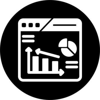 Web Analytics Vector Icon