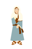 Biblia personaje dibujos animados - sara png