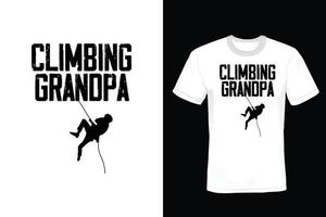 Climbing T shirt design, vintage, typography vector