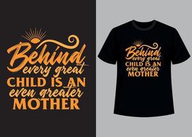 Mothers day typography t shirt design vector