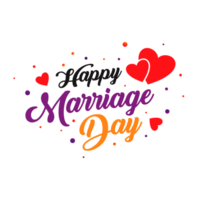 Happy Marriage Day png