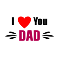 te amo, papá png