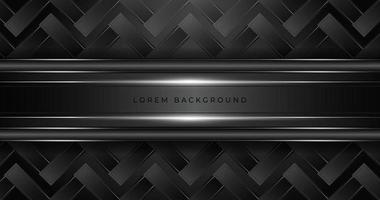 Abstract dark mettalic rectangle background vector