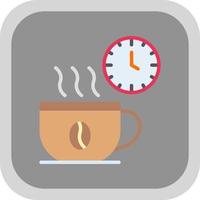 Coffee Break Vector Icon Design