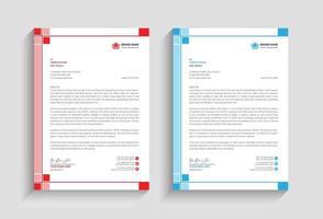 Minimal Corporate Simple Business Newsletter Letterhead Vector Template Design Bundle