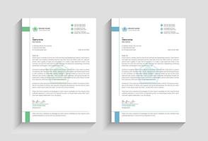 Minimal Corporate Simple Business Newsletter Letterhead Vector Template Design Bundle