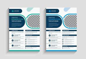 Corporate Business Flyer Design vector