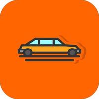 Limousine Vector Icon Design