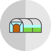 Green House Vector Icon Design