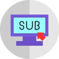 Subscribe Vector Icon Design