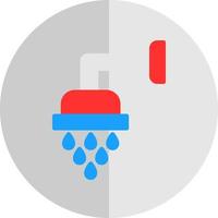 Shower Head Vector Icon Design