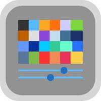 Color Adjustment Vector Icon Design