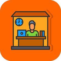 Home Office Vector Icon Design