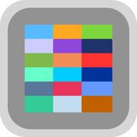 diseño de icono de vector de color