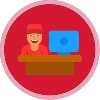 Cashier Vector Icon Design