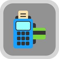 Cashier Machine Vector Icon Design