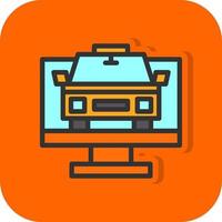 Taxi Vector Icon Design