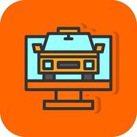 Taxi Vector Icon Design