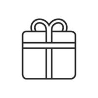 Gift Box, gift shop icon vector