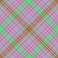 Fabric plaid textile. Vector check tartan. Pattern seamless background texture.