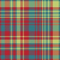 Background vector check. Texture tartan fabric. Seamless pattern textile plaid.
