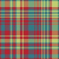 Background vector check. Texture tartan fabric. Seamless pattern textile plaid.