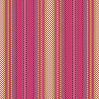 Textile texture vector. Pattern vertical seamless. Lines background fabric stripe. vector