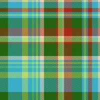 Textile plaid check. Fabric background vector. Texture tartan pattern seamless. vector