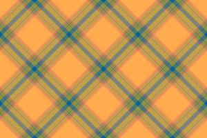 Tartan plaid background, diagonal check seamless pattern. Vector fabric texture for textile print, wrapping paper, gift card, wallpaper.