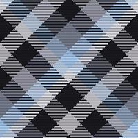 Seamless pattern of scottish tartan plaid. Repeatable background with check fabric texture. Vector backdrop striped textile print.