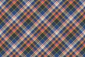 Seamless pattern of scottish tartan plaid. Repeatable background with check fabric texture. Vector backdrop striped textile print.