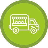 Food Truck Vector Icon Design