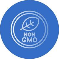 diseño de icono de vector no gmo