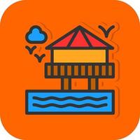 Resort Vector Icon Design