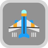 Airplane Vector Icon Design